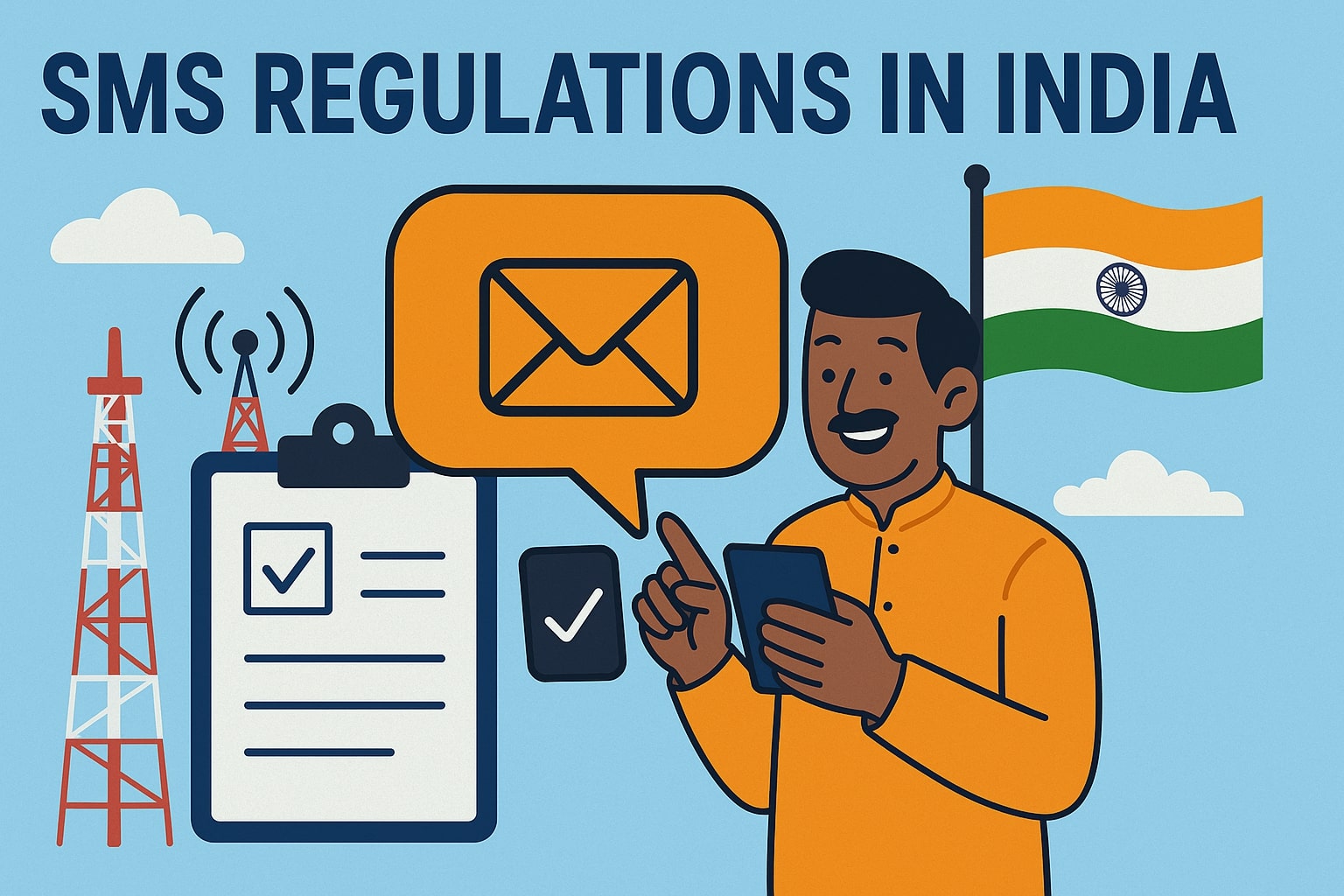 SMS Messaging Regulation in India